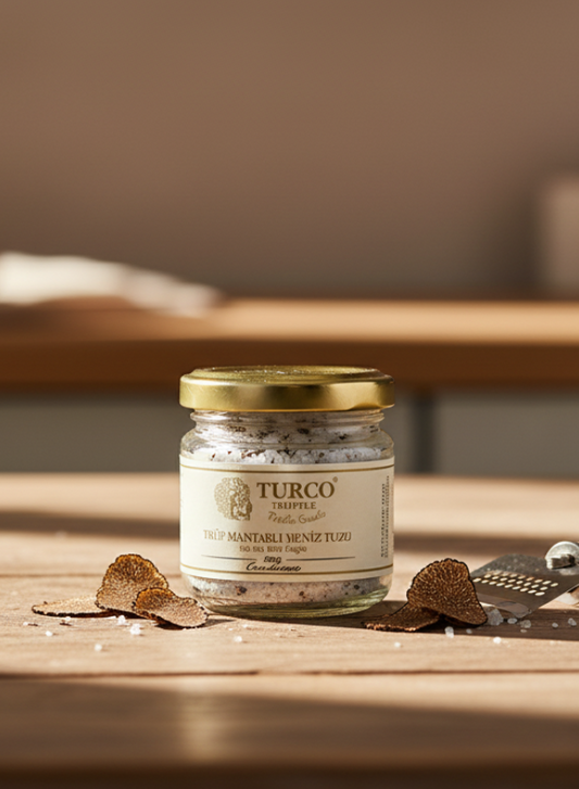 Beyaz Trüf Mantarlı Deniz Tuzu - 70 g